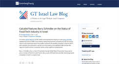 Desktop Screenshot of gtlaw-israelpractice.com